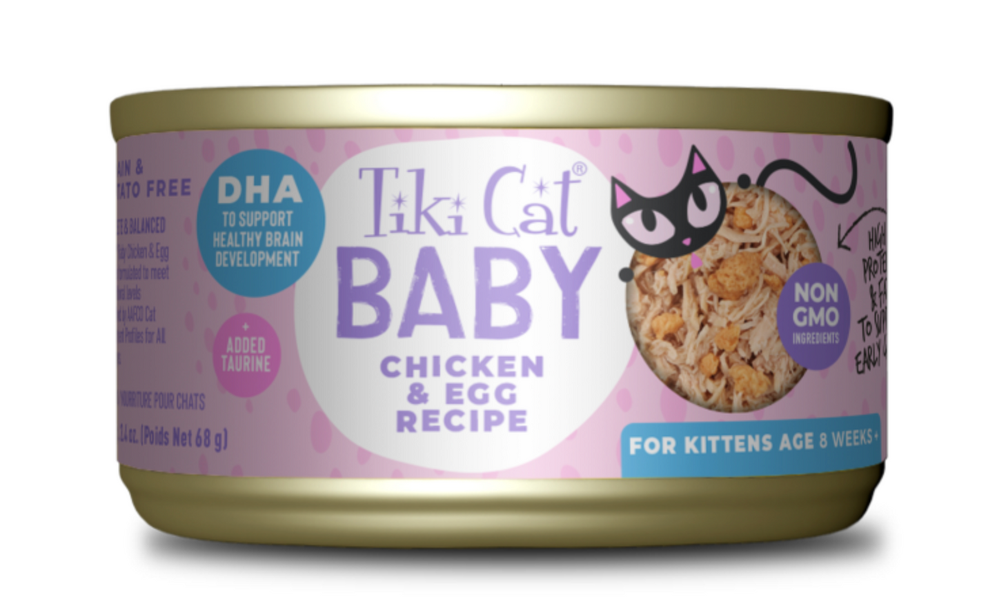 Tiki Cat Baby Chicken & Egg Recipe 2.4oz