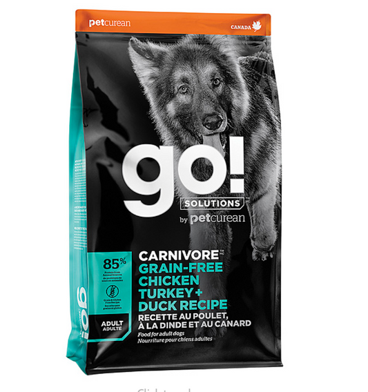 GO Carnivore GF Chicken Turkey Duck Adult