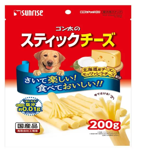 Sunrise Hokkaido Cheese Stick for Dogs 200g