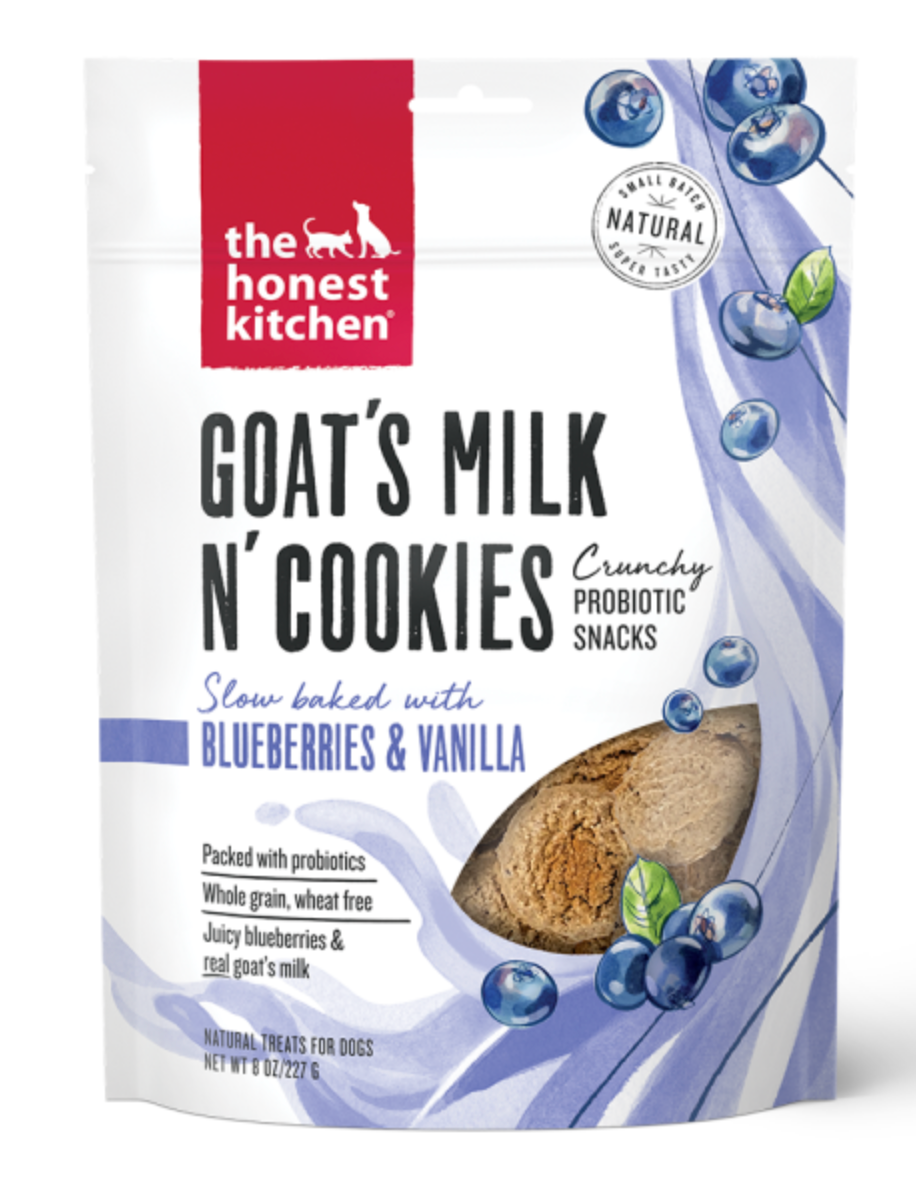 HK Dog Goat's Milk N' Cookies w/ Blueberries & Vanilla 8 oz