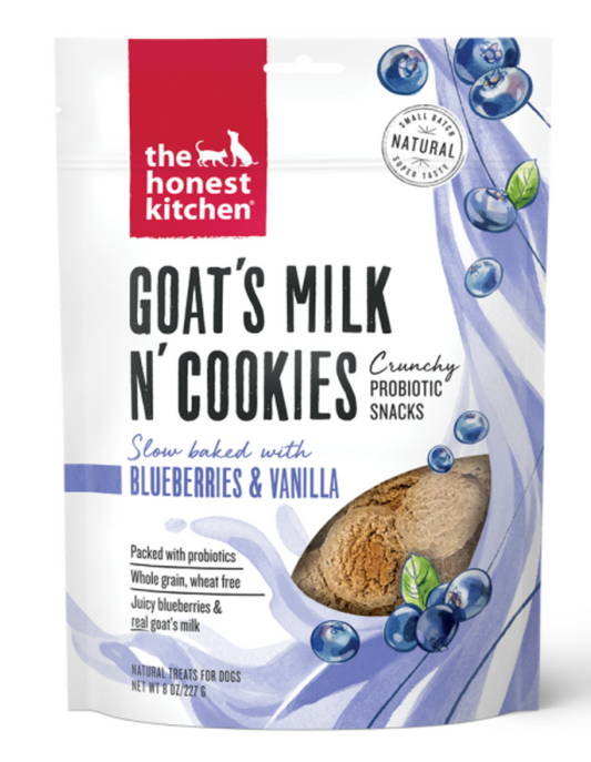 HK Dog Goat's Milk N' Cookies w/ Blueberries & Vanilla 8 oz