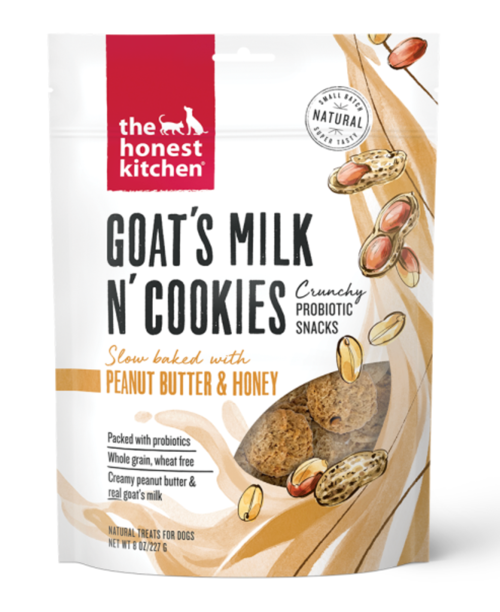 HK Dog Goat's Milk N' Cookies w/ Peanut Butter & Honey 8 oz