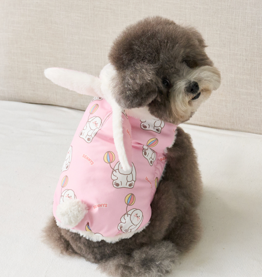 BENNYS FLOTING BUNNY SNOOD PADDING (PINK)