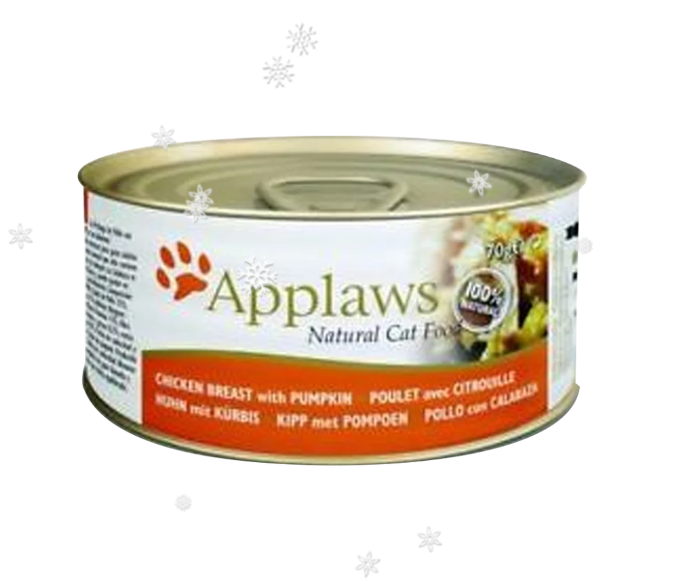 Applaws - Can - Chicken, Pumpkin & Rice - Case/24 70g