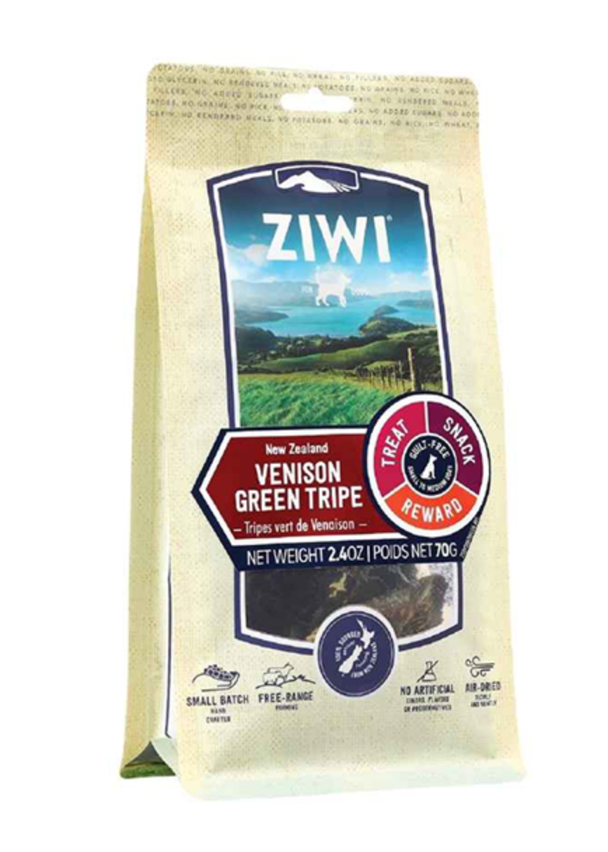 ZIWI Dog Treats Venison Green Tripe