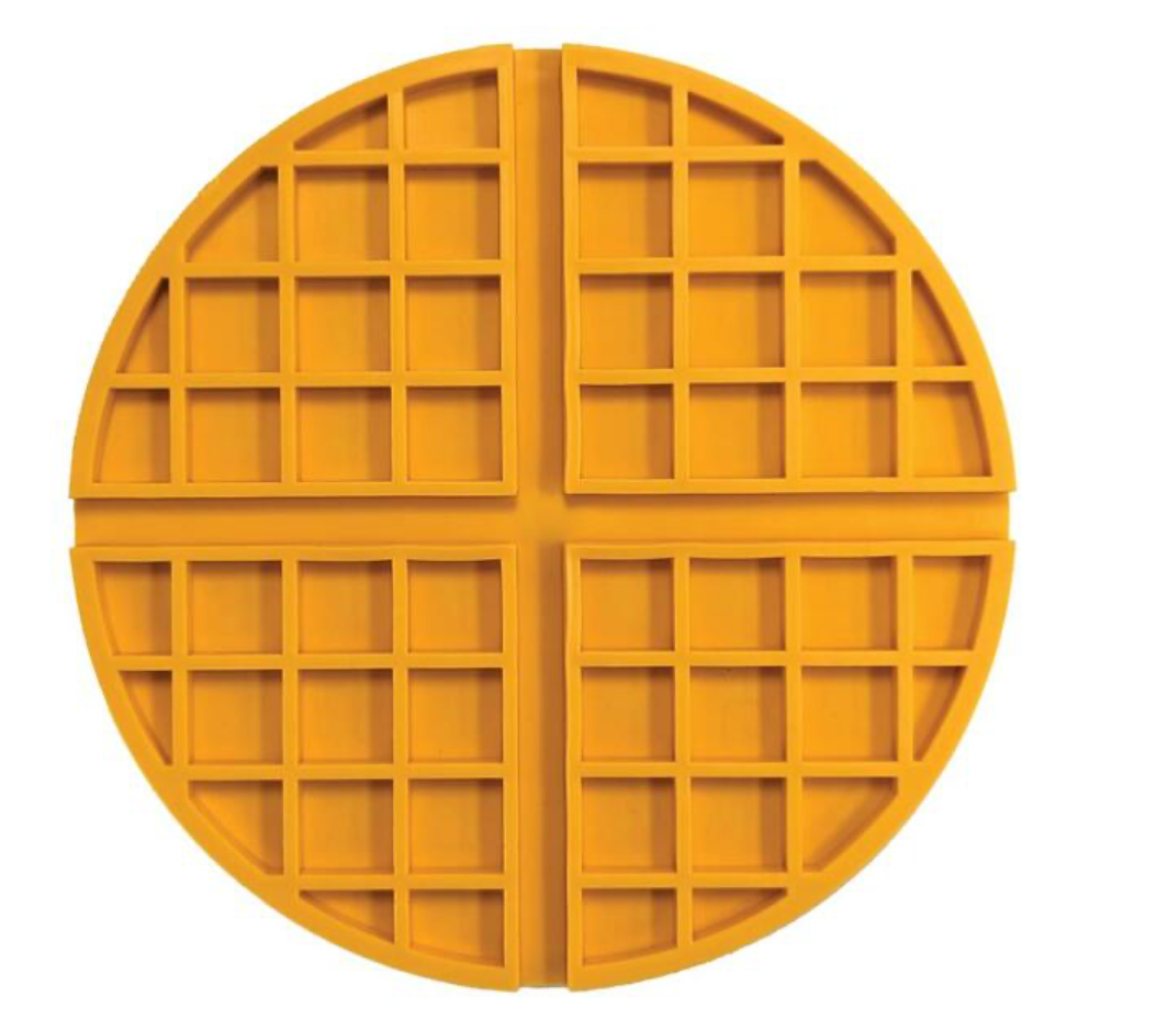 Lick Mat Belgian Waffle 7.5"