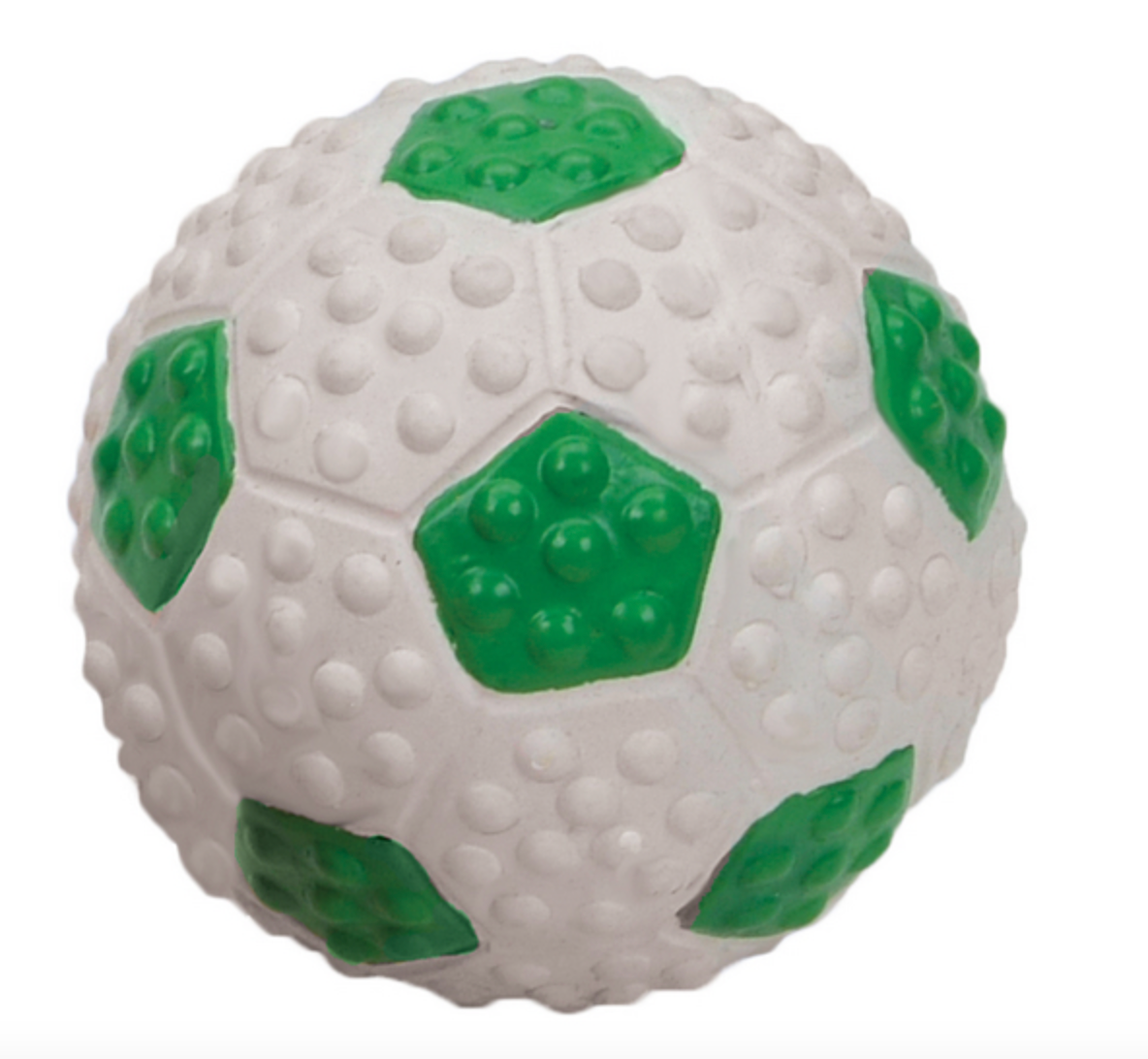 Li'l Pals Latex Soccer Ball Green and White