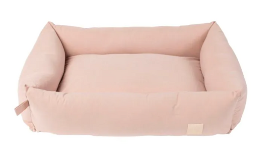 FuzzYard Life Bed - Cotton Bed - Soft Blush