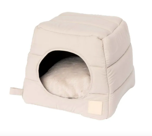 FuzzYard Life Cat Cubby - Sandstone