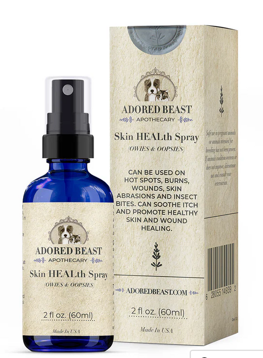 Adored beast Skin HEALth Spray | Topical Cuts, Scrapes, & Sores (formerly Owies & Oopsies)