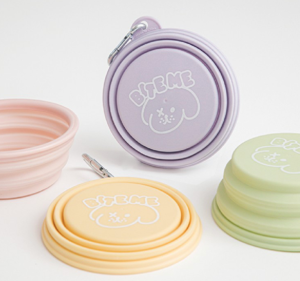 Bite me Portable Folding Bowl