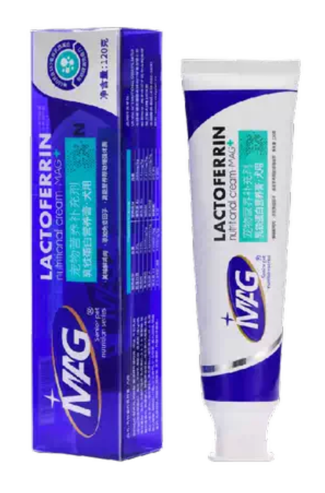 MAG lactoferrin nutritional cream for dogs