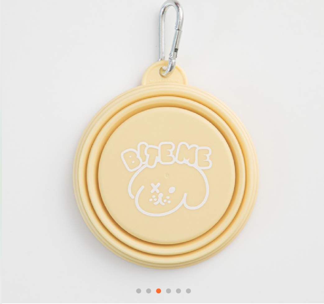 Bite me Portable Folding Bowl