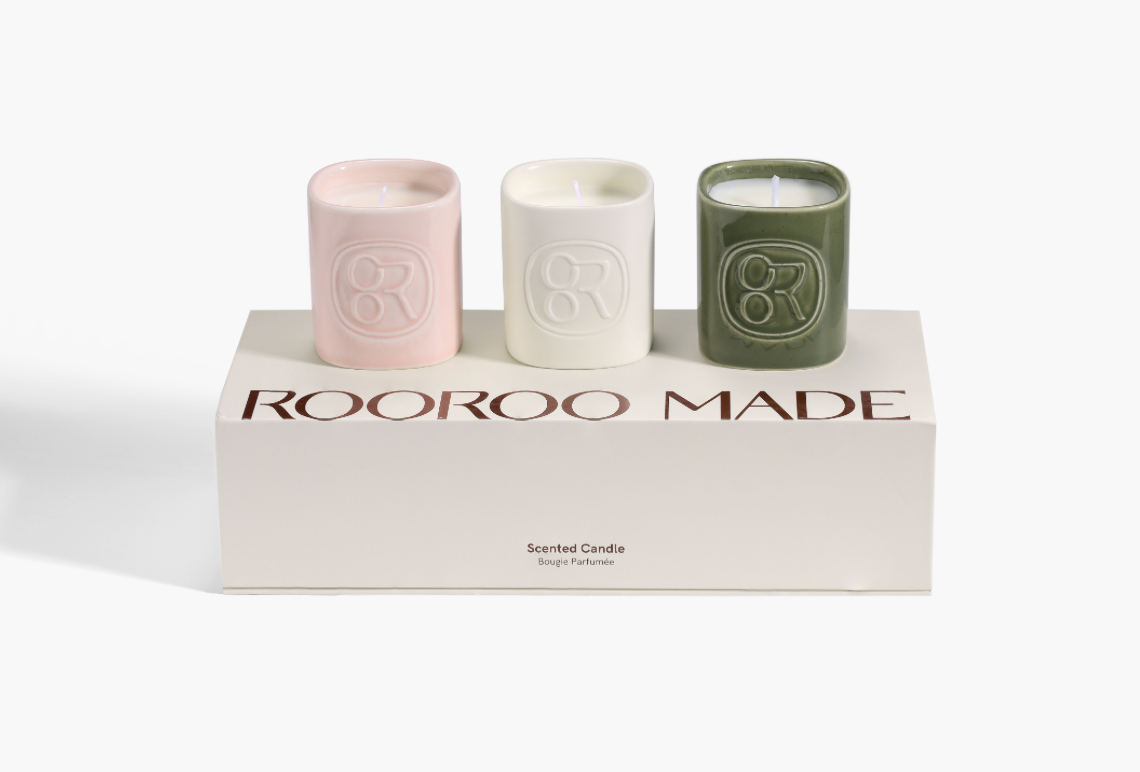 ROOROO MADE Scented Candle Mini Set