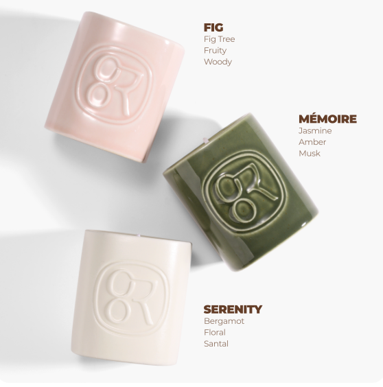 ROOROO MADE Scented Candle Mini Set
