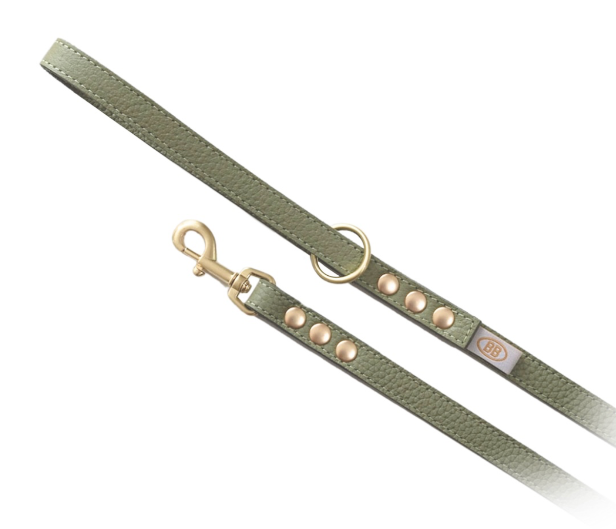 Buddy Belts All Leather Leashes – Limited Sage