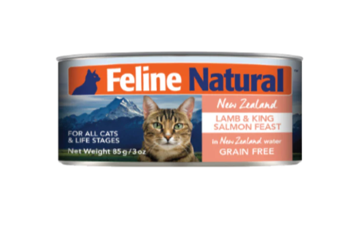 K9 Feline Natural- Lamb & King Salmon Feast Can