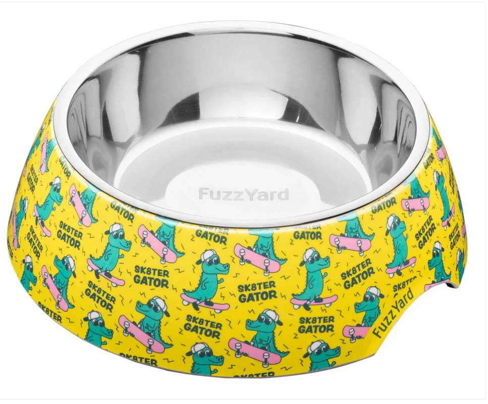 Puppy Gallery Dog Easy Feeder Bowl