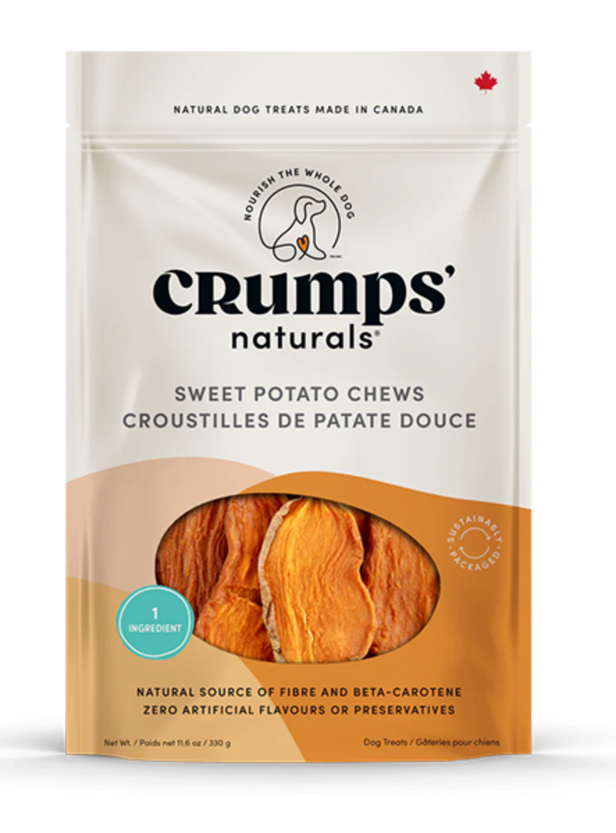 Crumps' Naturals Dog Sweet Potato Chews 5.6 oz