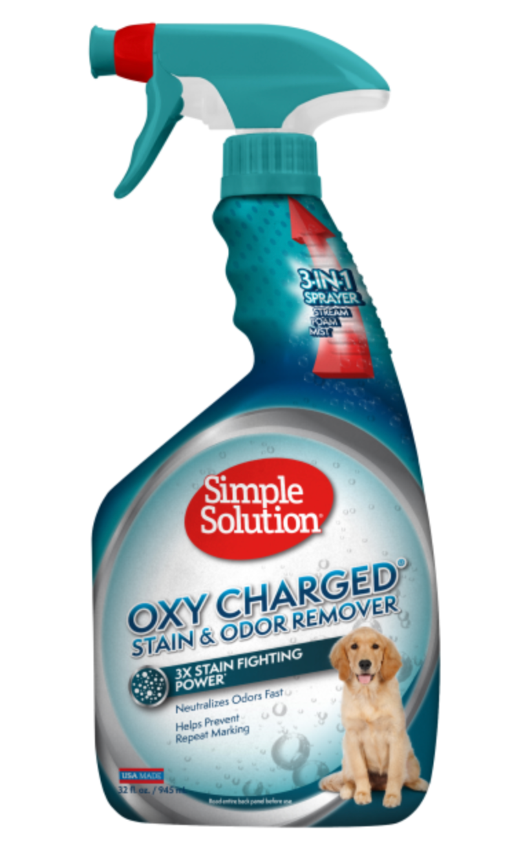 Simple Solution Oxy Charged Stain&Odor Remover Spray 32 oz