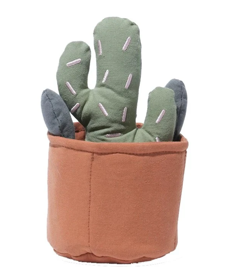 PUPPYGALLERY YYEL cactus cat Pot Nosework Toy