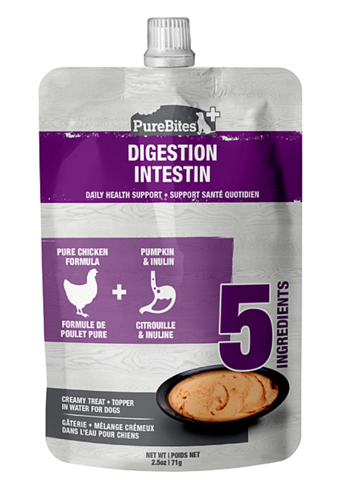 PureBites Squeezables Gut & Digestion 71GM- dog