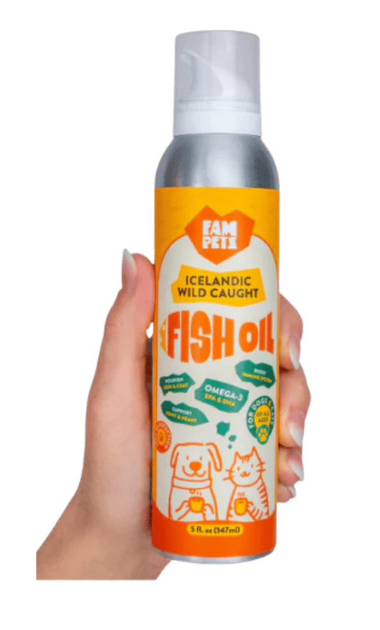 Fam-Pets - Icelandic Wild Caught Fish Oil - 147ml (Spray)
