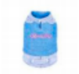 Mookipet Chenille Patchwork Layered-Look Vest