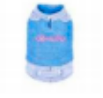 Mookipet Chenille Patchwork Layered-Look Vest