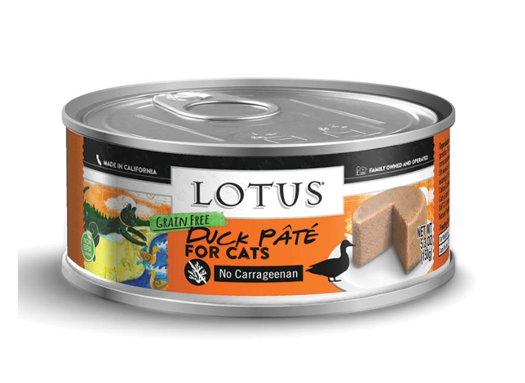 Lotus - Cat - Grain Free - Pate - Duck - 5.3oz