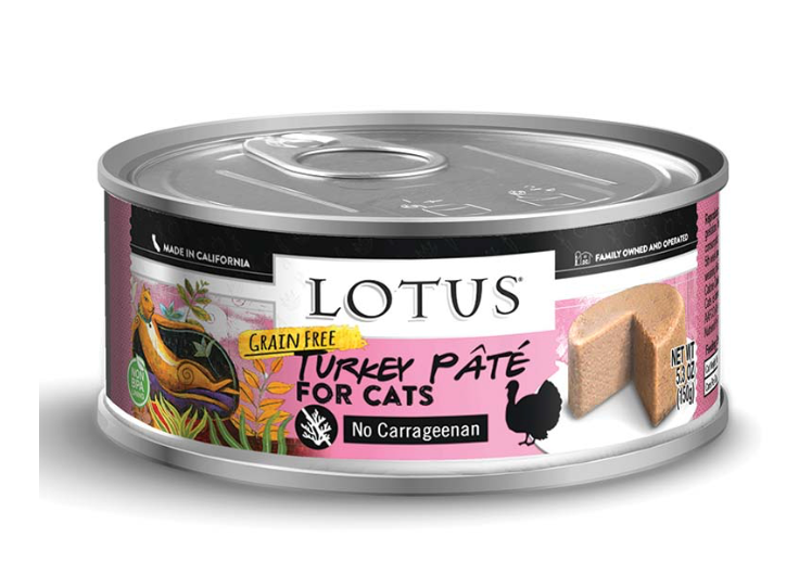 Lotus - Cat - Grain Free - pate - Turkey - 5.3oz