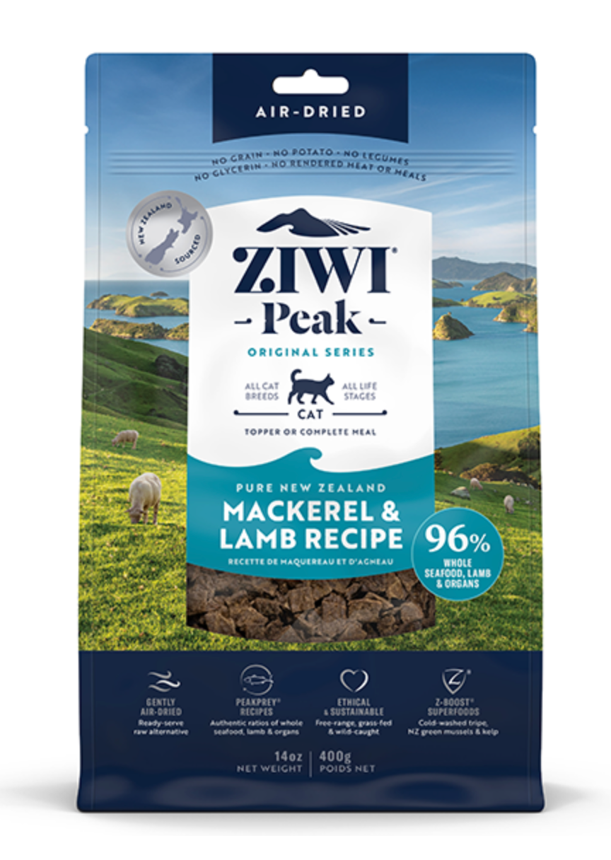 ZIWI Peak Cat Air-Dried Mackerel & Lamb 14 oz