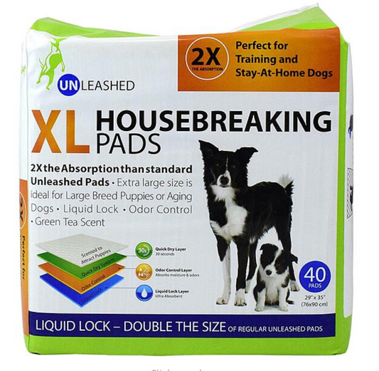 Housebreaking Pee-Pads XLarge 40PK