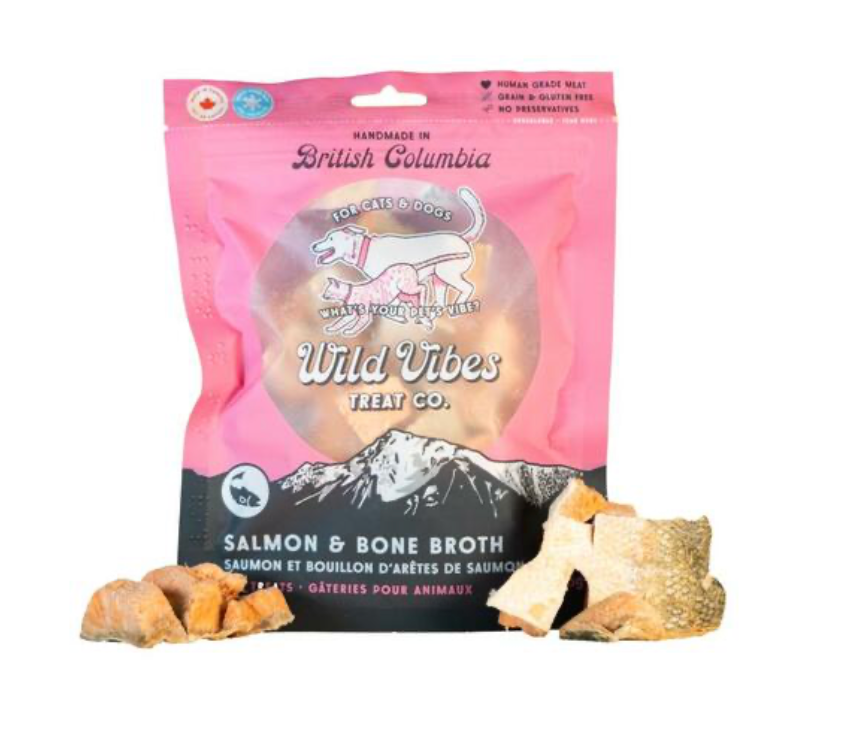 Wild Vibes Salmon and Bone Broth 75GM