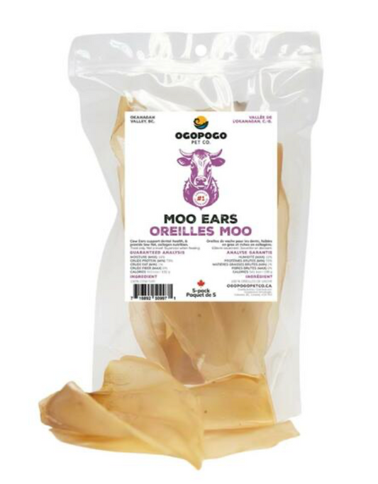 Ogopogo Pet Moo Ears 5PK