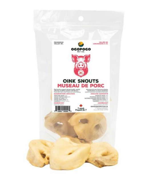 Ogopogo Pet Oink Snouts 7PK