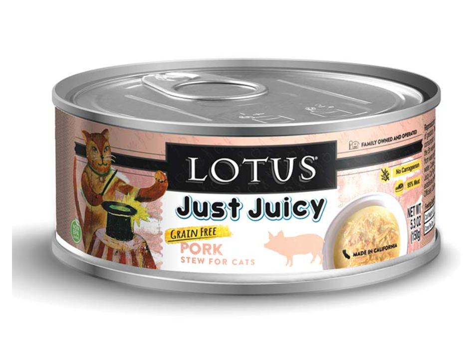Lotus just juicy cans for cats