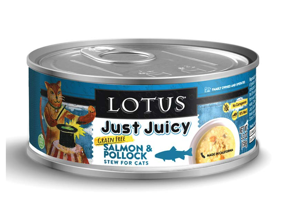 Lotus just juicy cans for cats