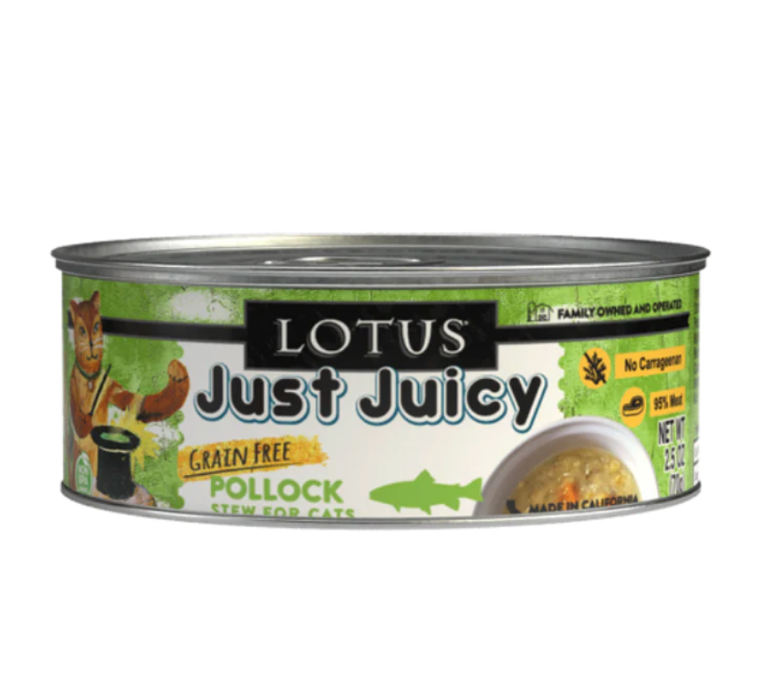 Lotus just juicy cans for cats