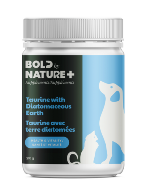 Bold by Nature+ Supplements Taurine&Diatomaceous Earth 210g