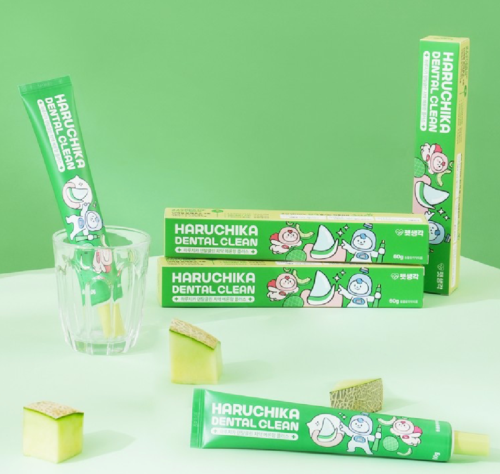 Haruchika dental clean toothpaste