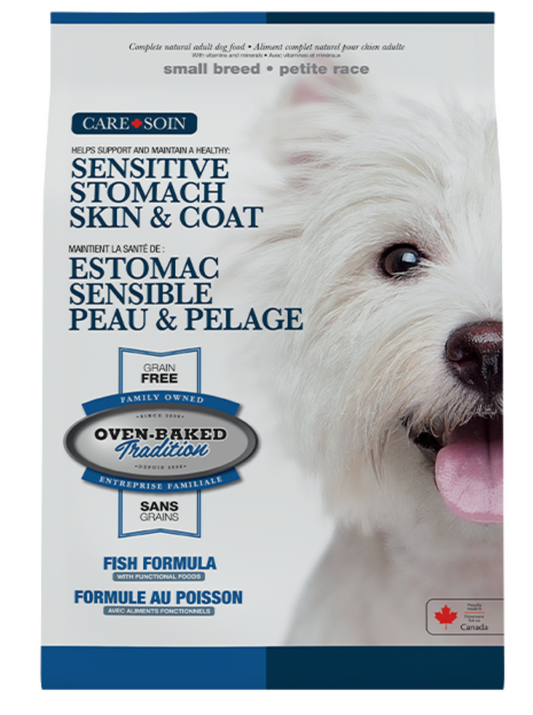 Oven-Baked Tradition Dog Care StvSS&C SmBr Adt GF Fsh 4lb