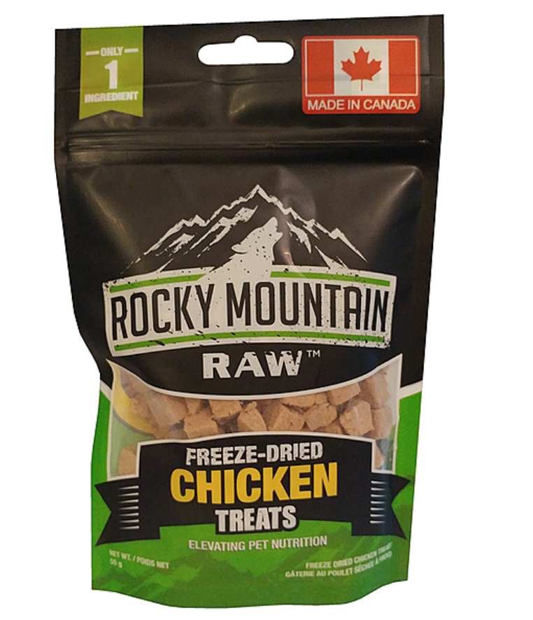 Rocky mountains Freeze-Dried Chicken Treats 55GM
