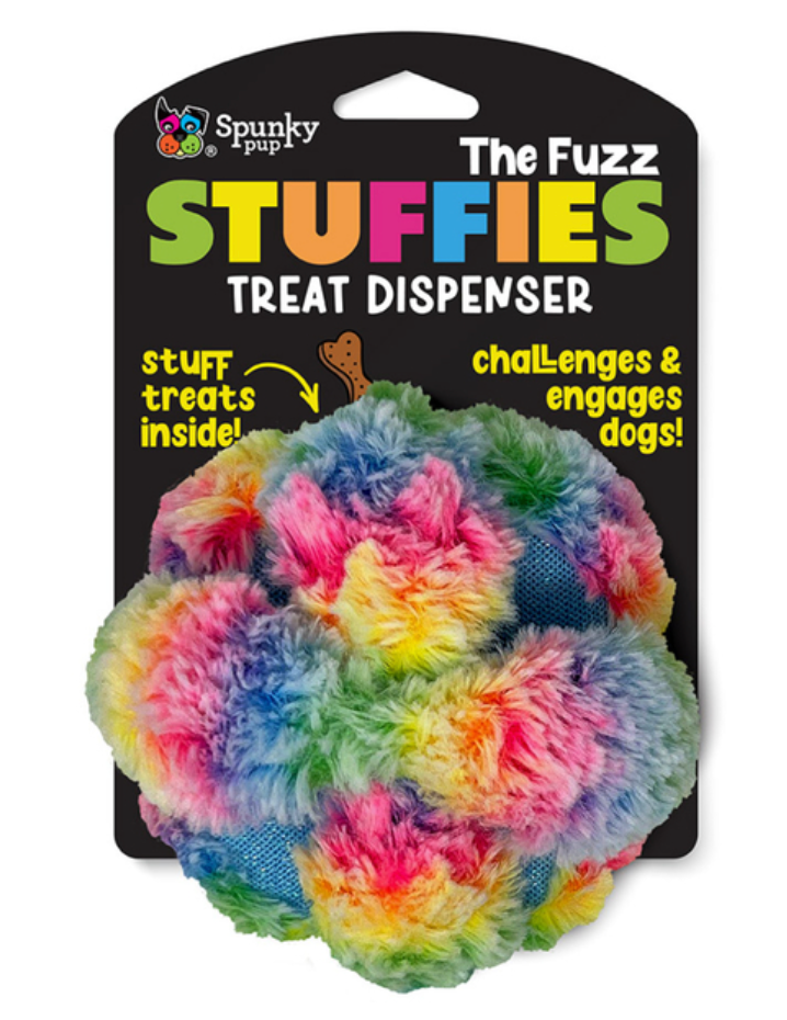 SPUNKY PUP Stuffies Treat Dispensing The Fuzz
