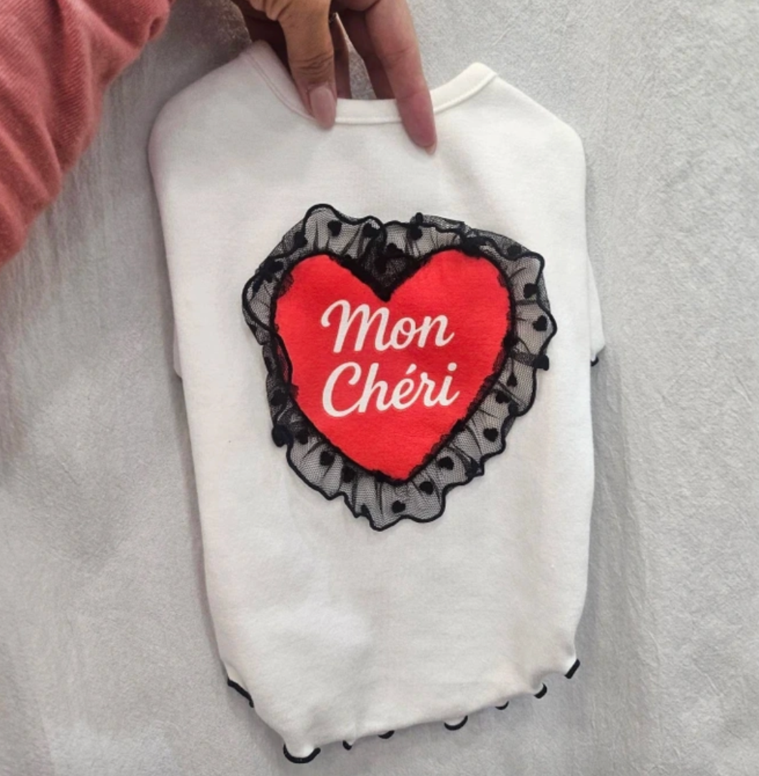 Boms Moncheri Heart T-shirt