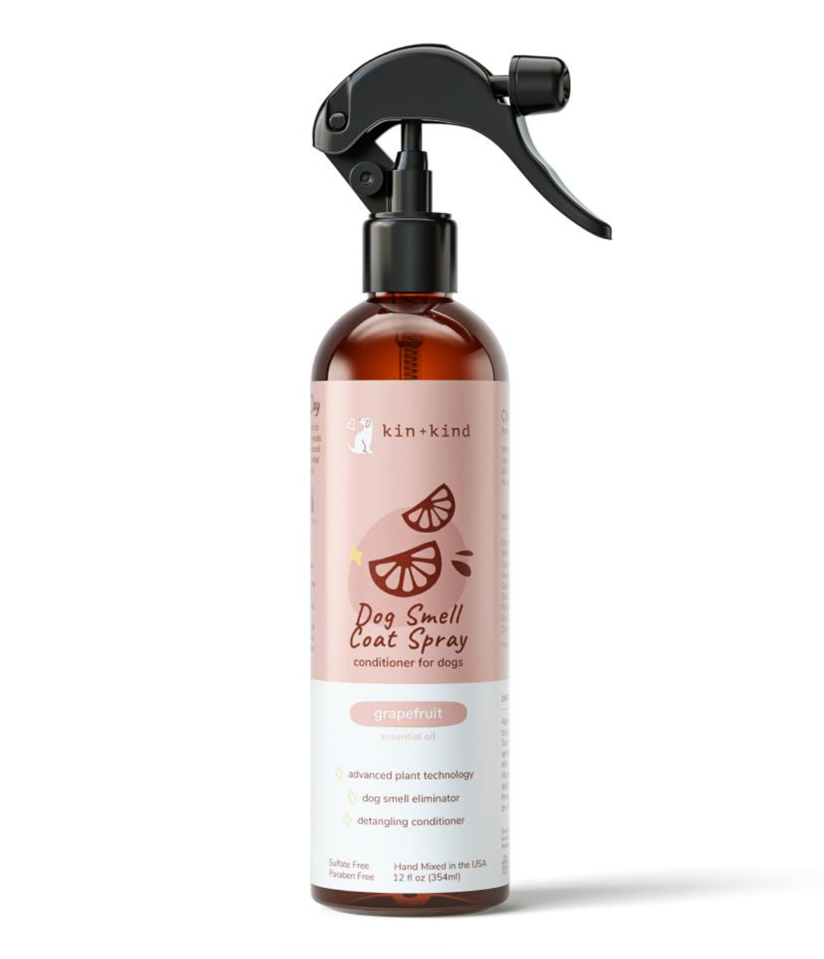 KIN+KIND Dog Smell Coat Spray Grapefruit 12oz