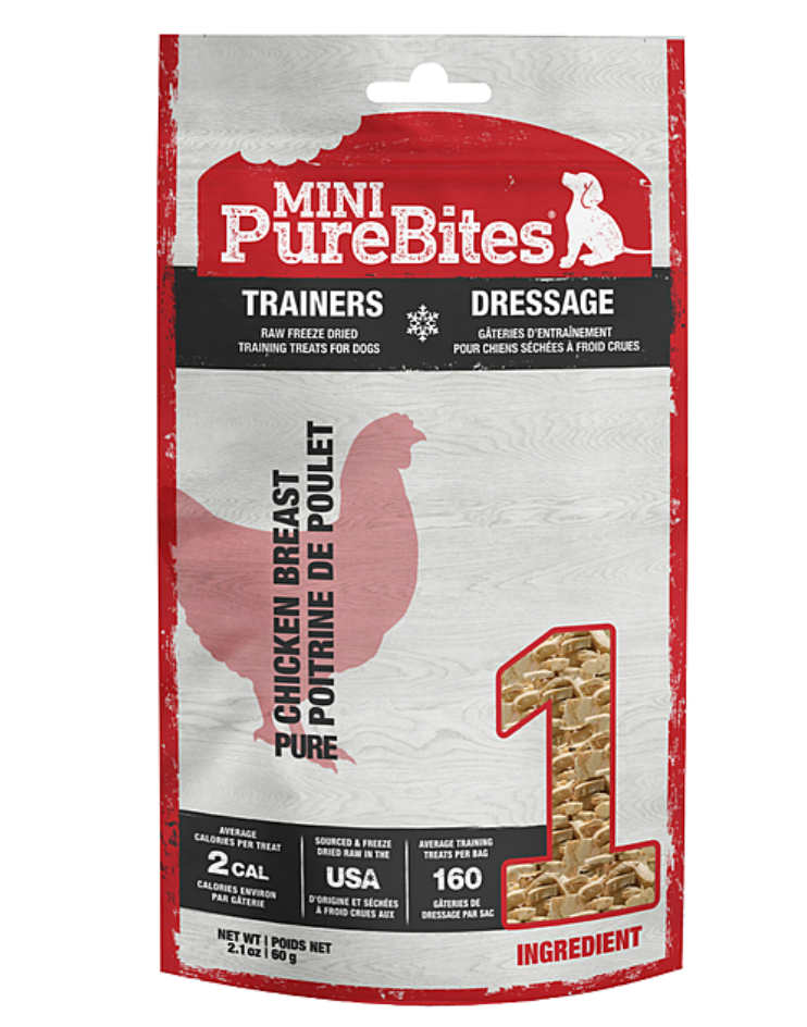 PureBites Trainers Chicken Breast Mini 60GM | Mid (24)