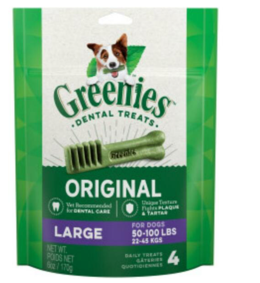 GREENIES Original Large 4CT | 6OZ (6)