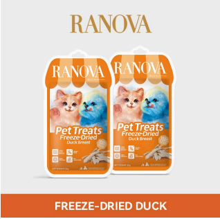 Ranova Freeze-Dried Duck Filet, 25g