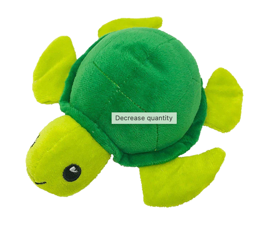 DOGLINE - Toy - Mini - Turtle - 6"